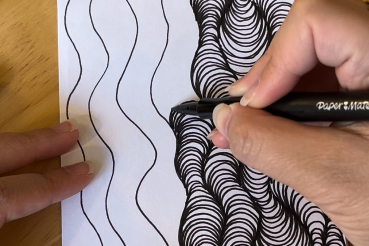 Do a Guided Meditative Doodling